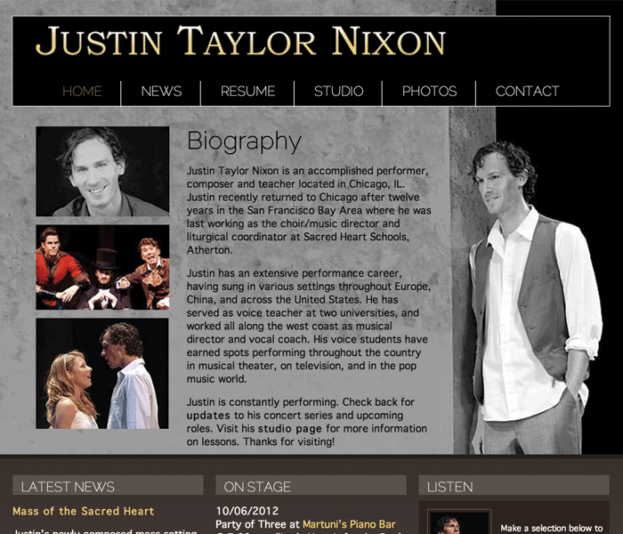 Justin Taylor Nixon Official Site
